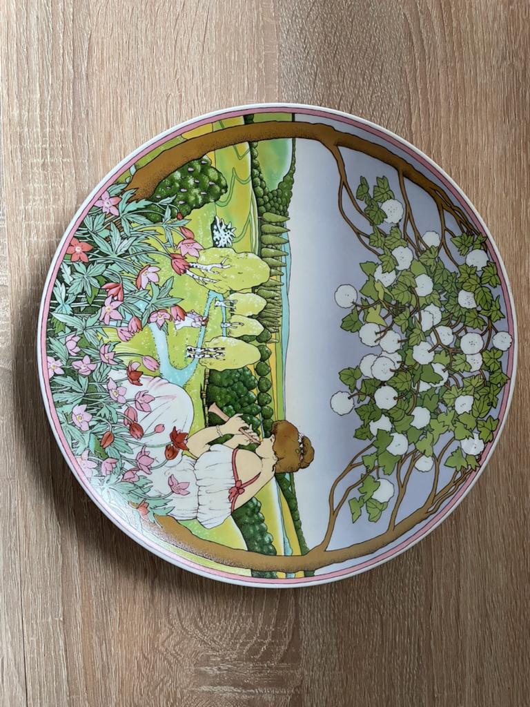 Heinrich Villeroy & Boch 'De Vier Jaargetijden' borden, Antiek en Kunst, Ophalen of Verzenden