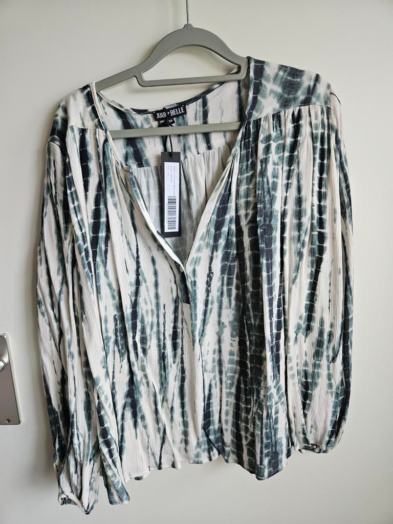 Nieuwe Juul & Belle tie-dye blouse XS, Juul & Belle, Nieuw, Ophalen of Verzenden, Maat 34 (XS) of kleiner