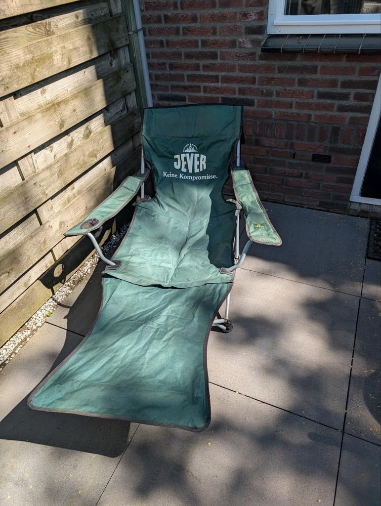 Opvouwbare campingstoel - Jever, Ophalen of Verzenden, Gebruikt, Campingstoel