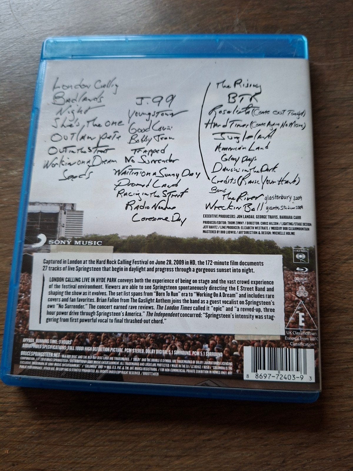 Bruce Springsteen & The E Street Band - London Calling, Muziek en Concerten, Nederlands, Concert, Ophalen of Verzenden