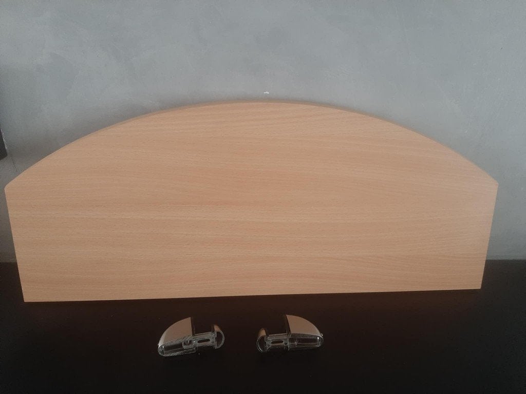 Wandplank + bevestiging (2 stuks)!, Ophalen of Verzenden, Gebruikt