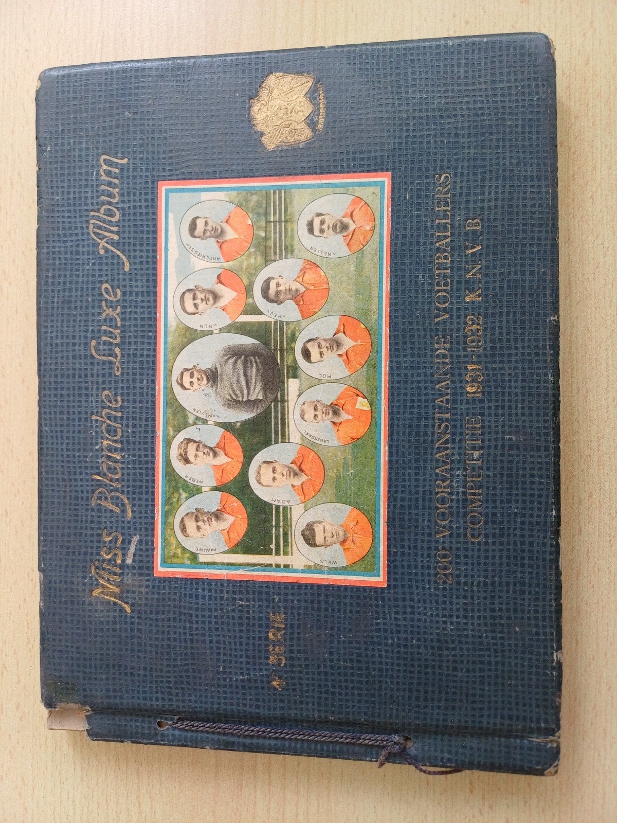 Miss Blanche Luxe Album Voetballers 1931-1932 KNVB, Ophalen of Verzenden
