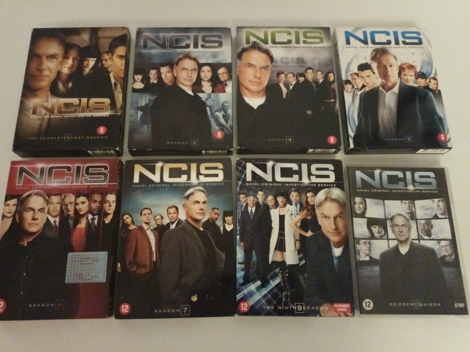 Dvd 8 seizoenen NCIS, Alle leeftijden, Ophalen of Verzenden, Zo goed als nieuw