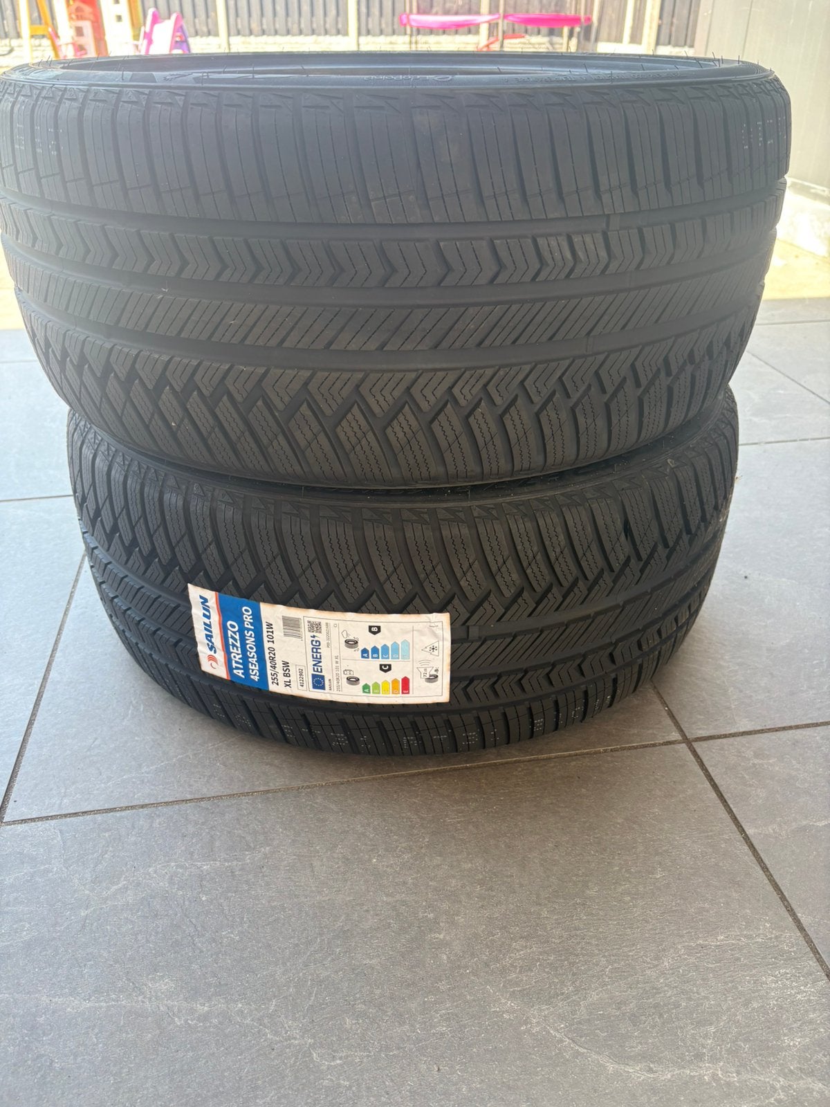 2x Sailun Atrezzo 4Seasons Pro 255/40 R20 101W XL All Season, Ophalen, Nieuw