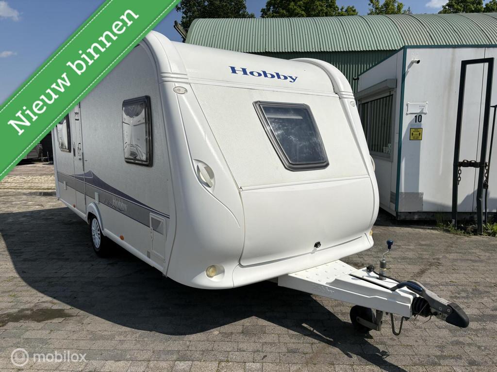 Hobby 460 Ufe De Luxe met Deeltent, Luifel, Mover, Hobby, Harald-striewiski-strase 15 fockbek, 750 - 1000 kg, Hobby-whonwagenwerk
