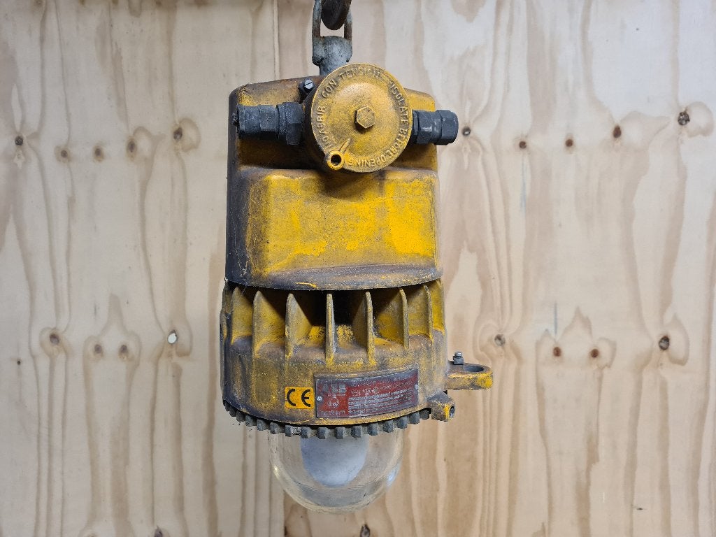 Zeer mooie bunker lampen / explosief vrije lampen Hoog ca 50, Ophalen of Verzenden