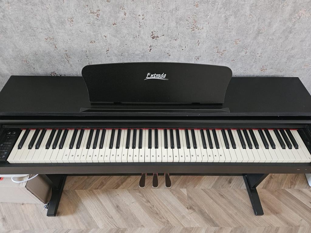 Entrada Digitaal Piano, Muziek en Instrumenten, Piano's, Ophalen, Zwart, Digitaal, Zo goed als nieuw