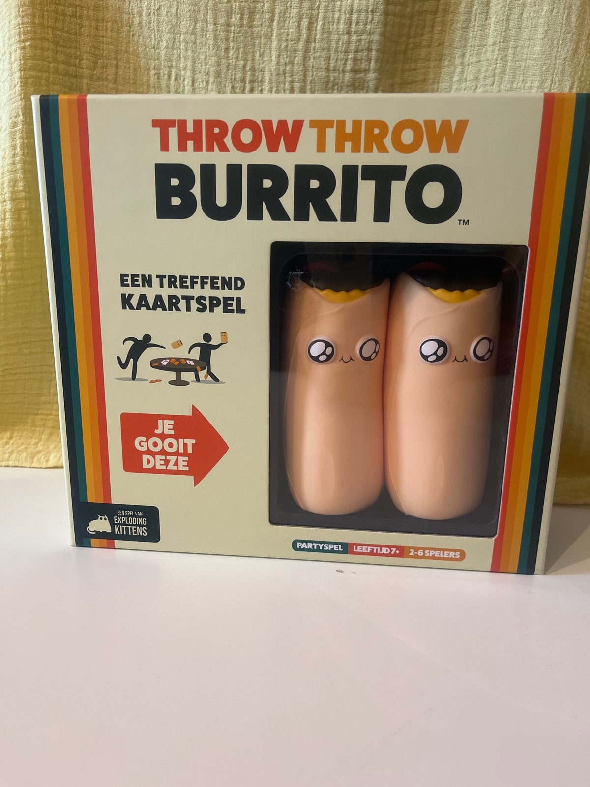 Throw Throw Burrito: Het hilarische kaartspel! Zgan, Drie of vier spelers, Ophalen of Verzenden, Nieuw