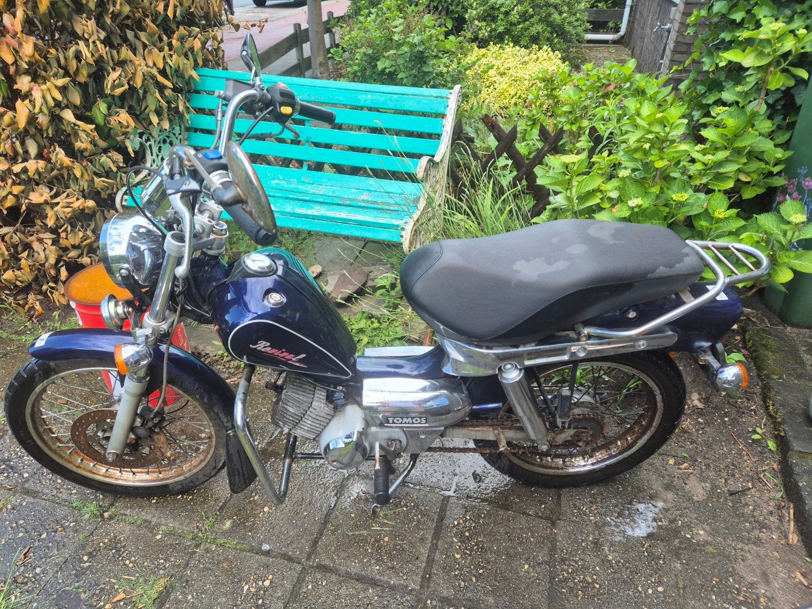 Tomos revival opknapper, Fietsen en Brommers, Ophalen, Gebruikt