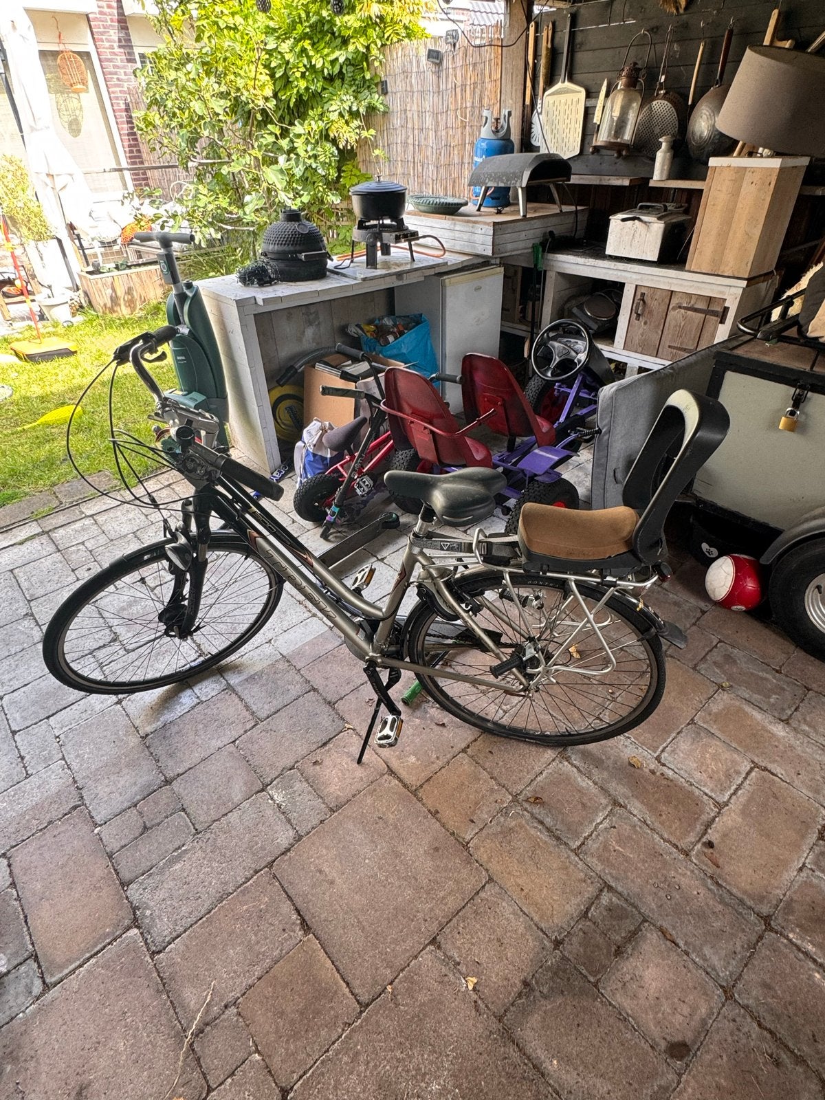 Trek T300 Navigator damesfiets, Gebruikt, Versnellingen, 50 tot 53 cm, Trommelrem