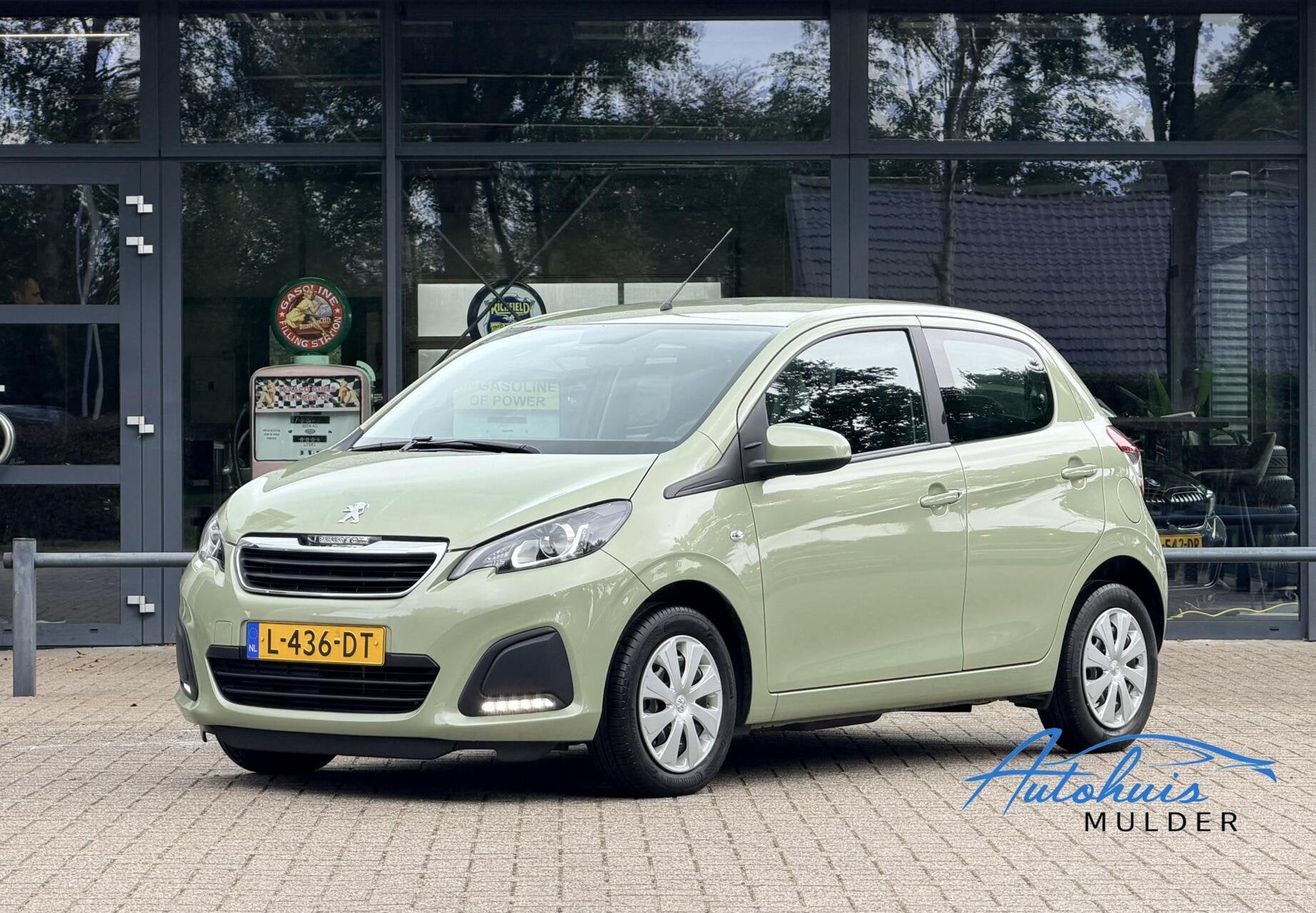 Peugeot 108 1.0 e-VTi Active | Airco | 5DRS | Bluetooth | Go, Voorwielaandrijving, Stof, Gebruikt, 4 stoelen
