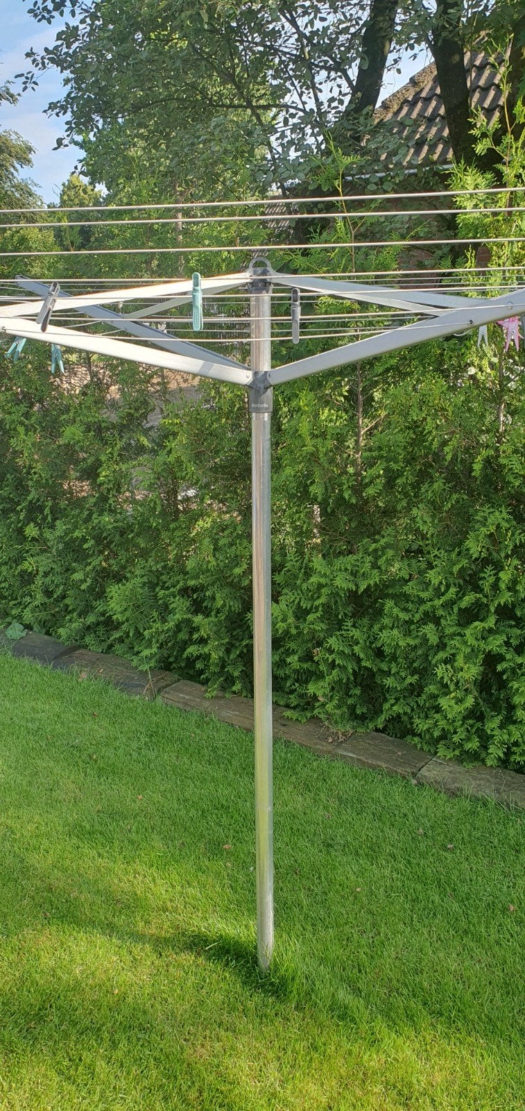 Brabantia droogmolen met hoes, Ophalen, Gebruikt, Droogmolen