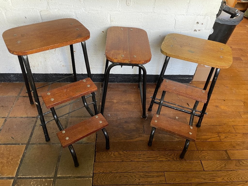 3 Krukjes, Huis en Inrichting, Krukjes, Ophalen, Gebruikt, Hout