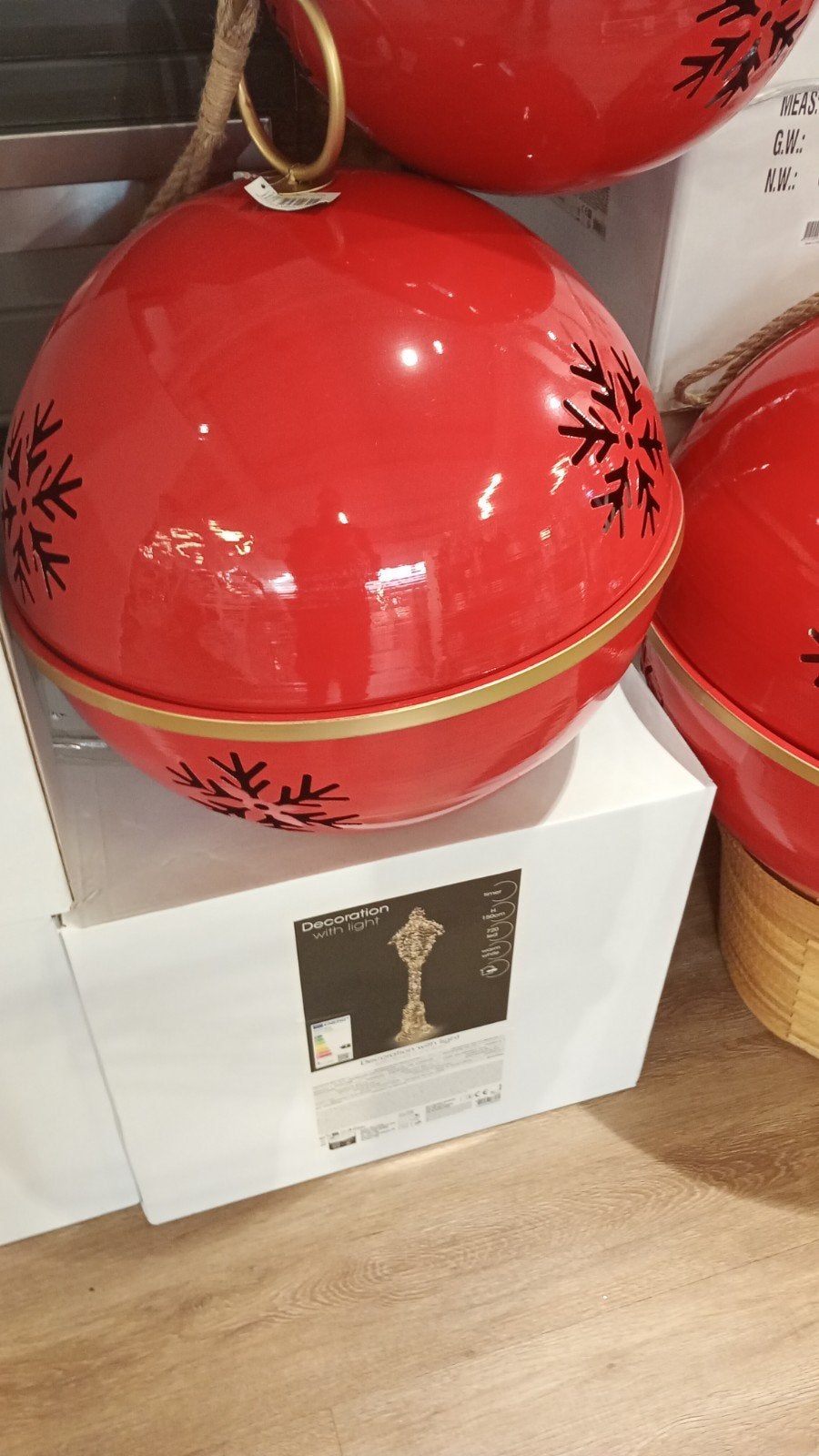 kerstbal voor buiten, Ophalen, Zo goed als nieuw