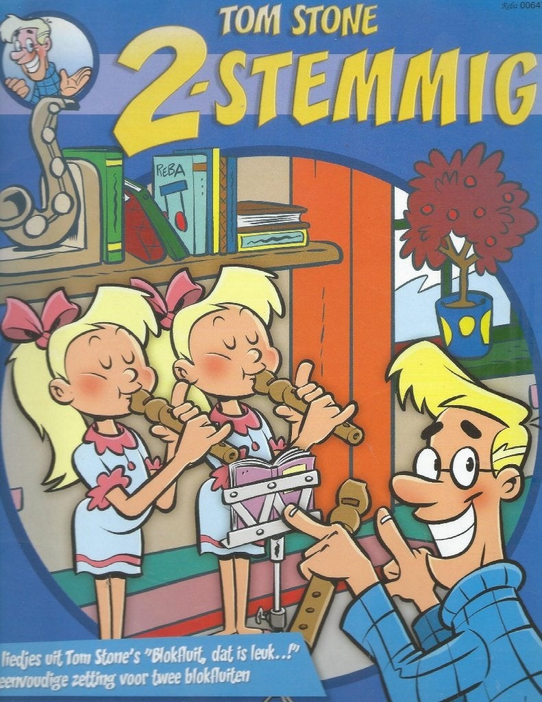 Tom Stone 2-stemmig (K), Gebruikt, Ophalen of Verzenden, Thema, Blokfluit