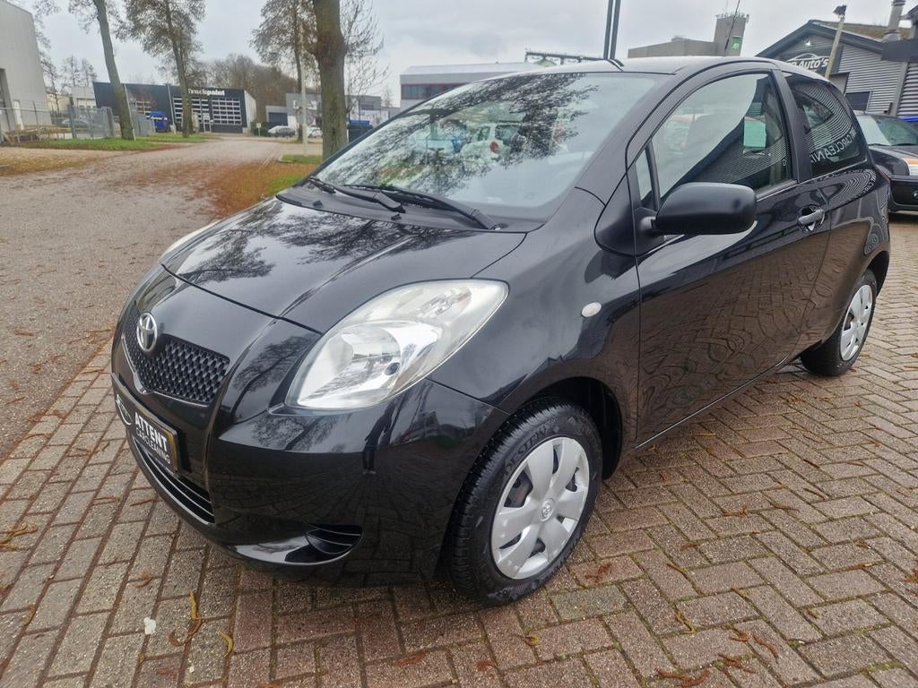 Toyota Yaris 1.0 12V Vvt-i 3DR Terra 2008 Zwart, Auto's, Toyota, Particulier, Yaris, ABS, Airbags, Airconditioning, Centrale vergrendeling