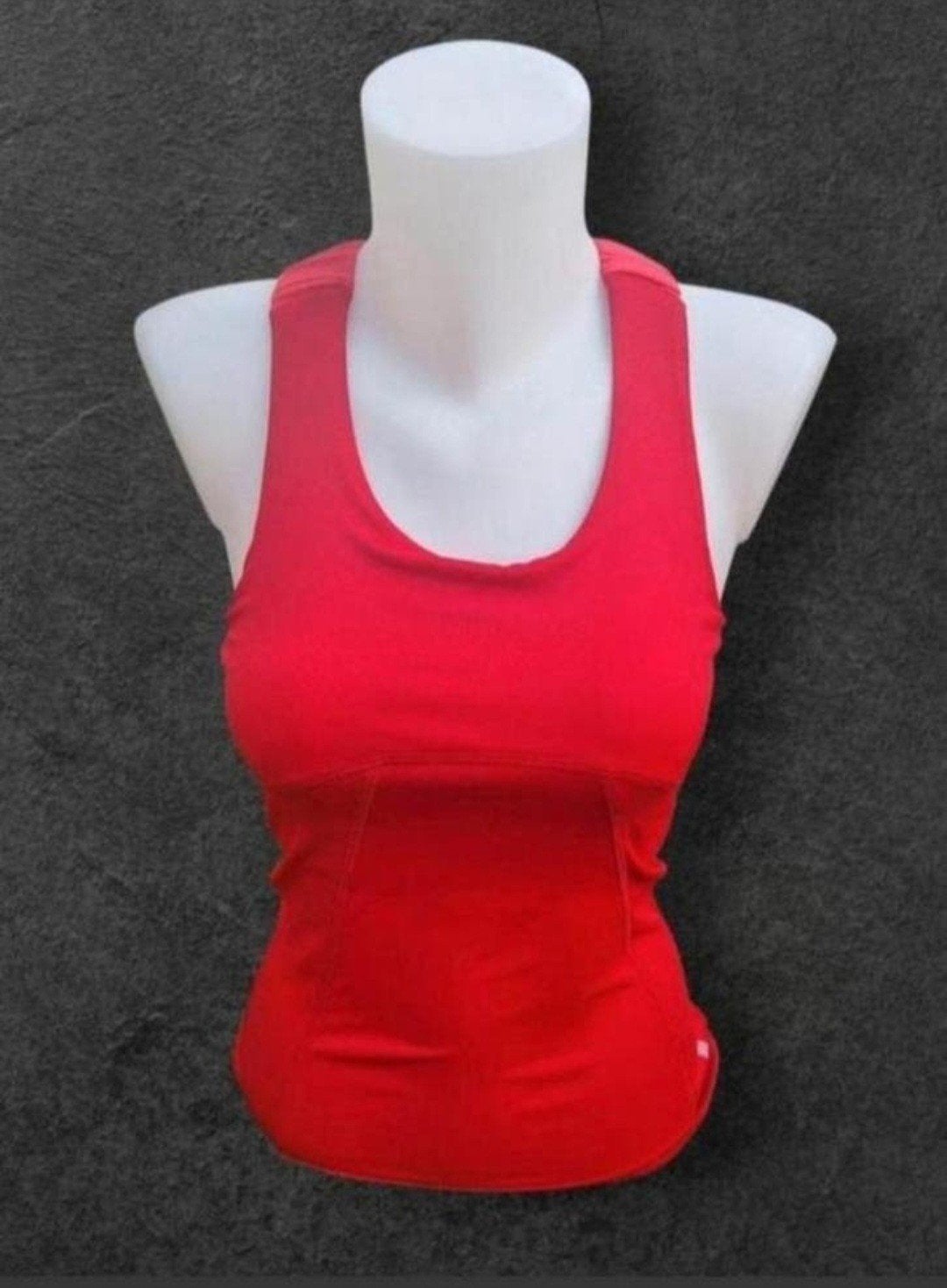 Nieuwe ESPRIT  Rode Tanktop Maat M - Racerback Model, Kleding | Dames, Sportkleding, Nieuw, Fitness of Aerobics, Maat 38/40 (M)