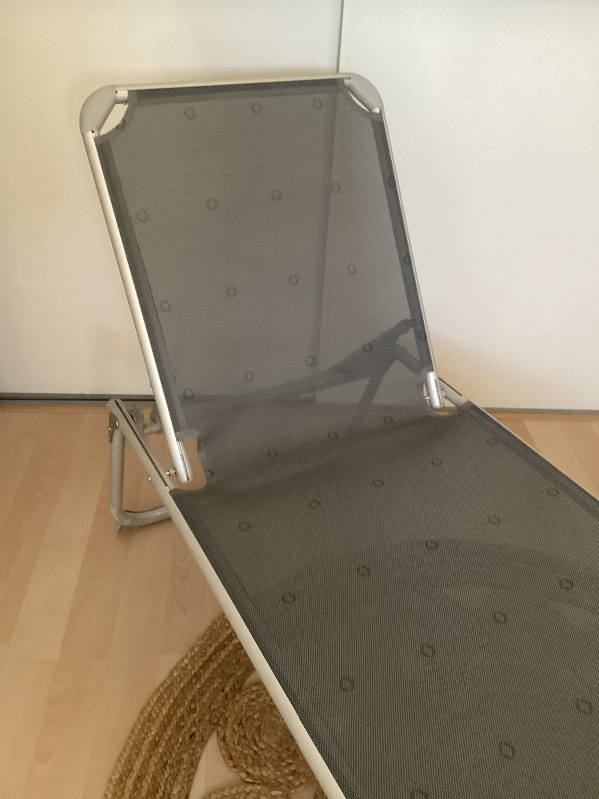 Campingbed, stretcher, ligbed, Tuin en Terras, Ophalen of Verzenden, Zo goed als nieuw, Aluminium