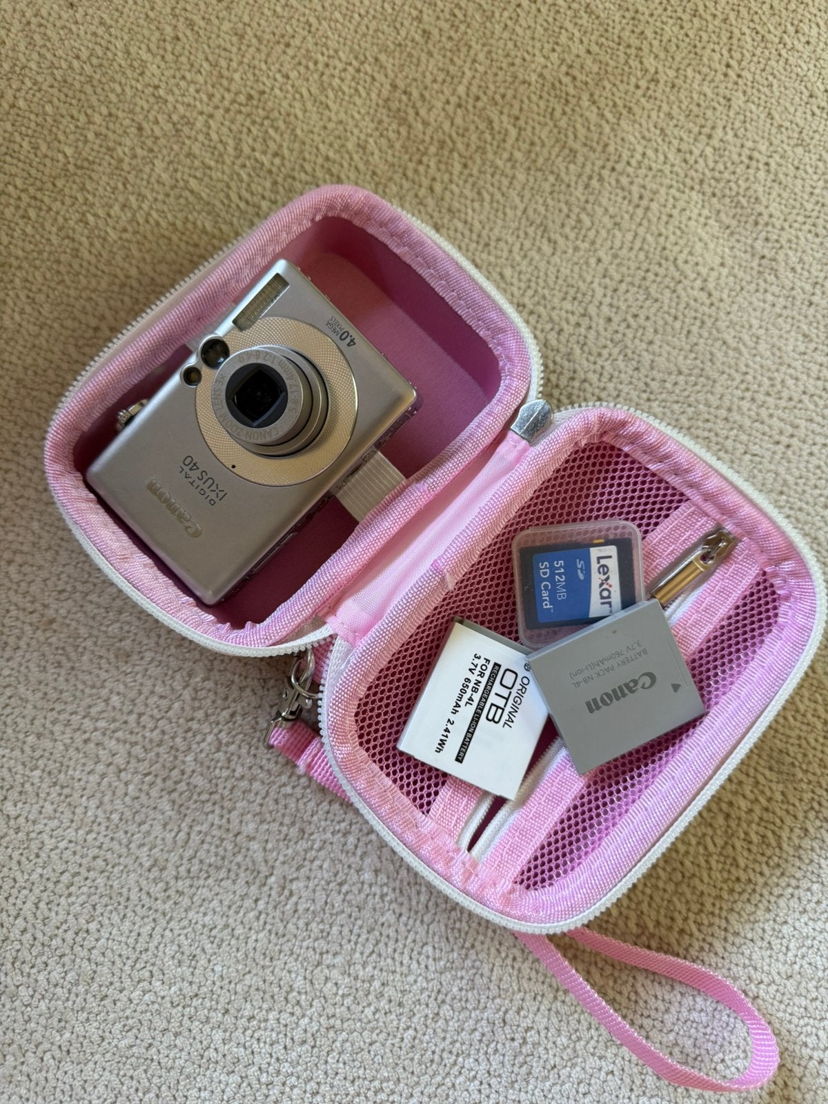 Canon ixus 40 | digitale camera | vintage foto’s, Ophalen of Verzenden, Gebruikt, Overige merken