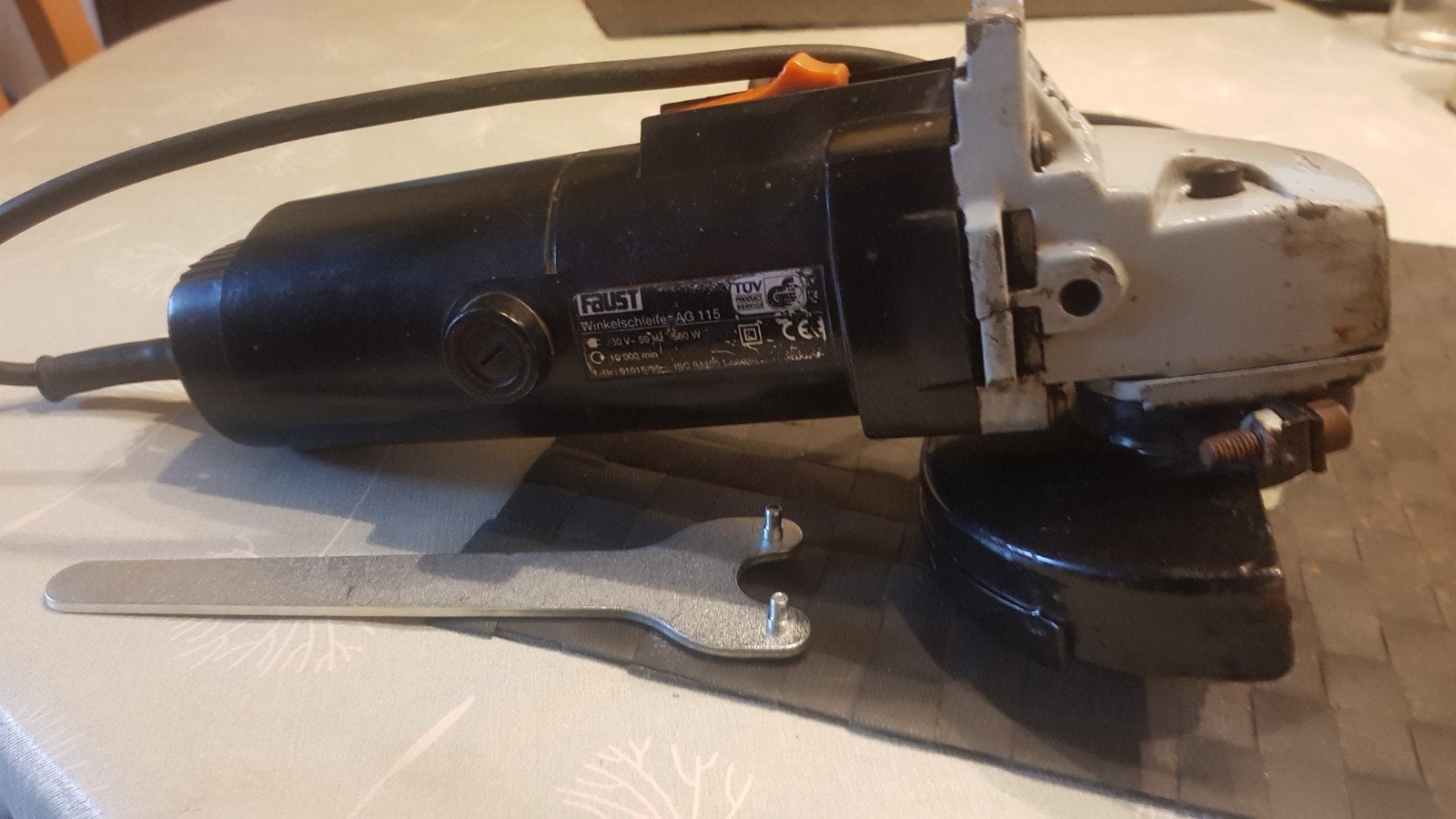 Faust haakse slijptol, Ophalen of Verzenden, Gebruikt, Haakse handslijpmachine