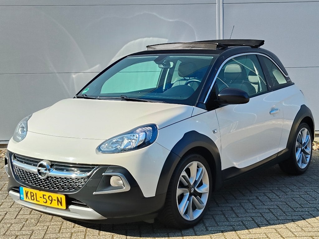 Opel Adam Rocks 1.4i Open Air, Cruise, Airco, 17inch, PDC, Auto's, Opel, Bedrijf, ADAM, ABS, Airbags, Airconditioning, Automatische klimaatregeling
