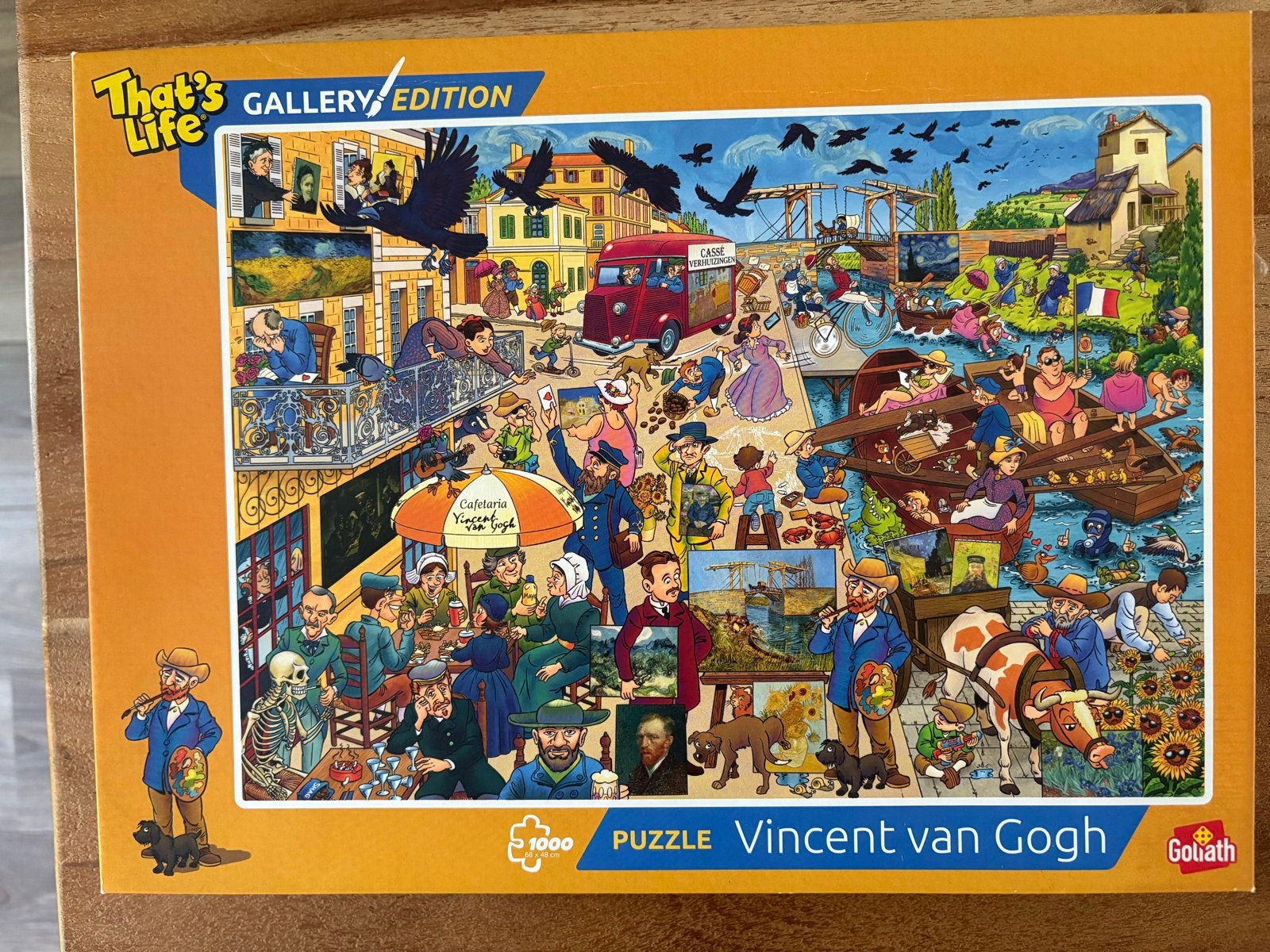 That's Life Gallery Edition Vincent van Gogh puzzel 1000 stu, Ophalen, Zo goed als nieuw
