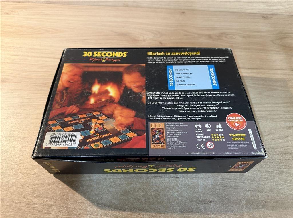 30 seconds - s6965, Hobby en Vrije tijd, Gezelschapsspellen | Bordspellen, Verzenden, Zo goed als nieuw