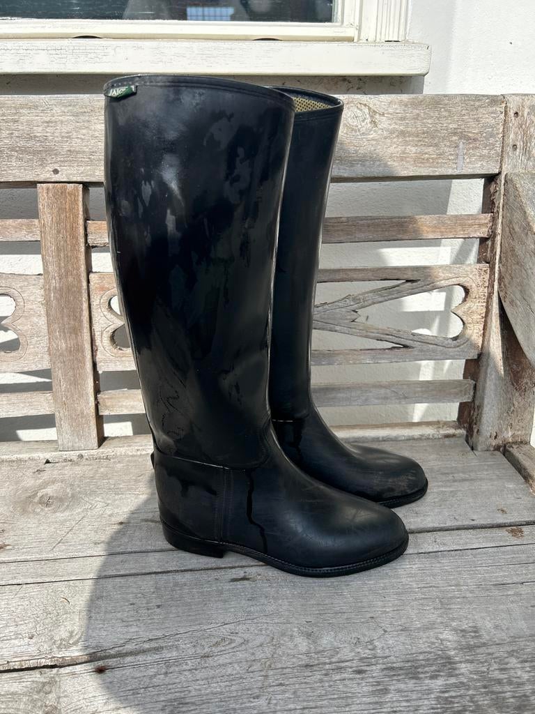 PAARDRIJ LAARZEN, AIGLE MT 39, Dieren en Toebehoren, Paardrijkleding, Ophalen, Zo goed als nieuw, Dressuur, Schoeisel