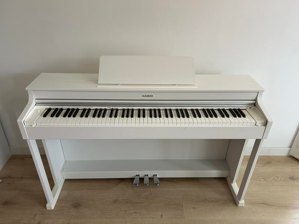 Casio AP-470 Celviano digitale piano - Wit, Ophalen, Wit, Digitaal, Zo goed als nieuw