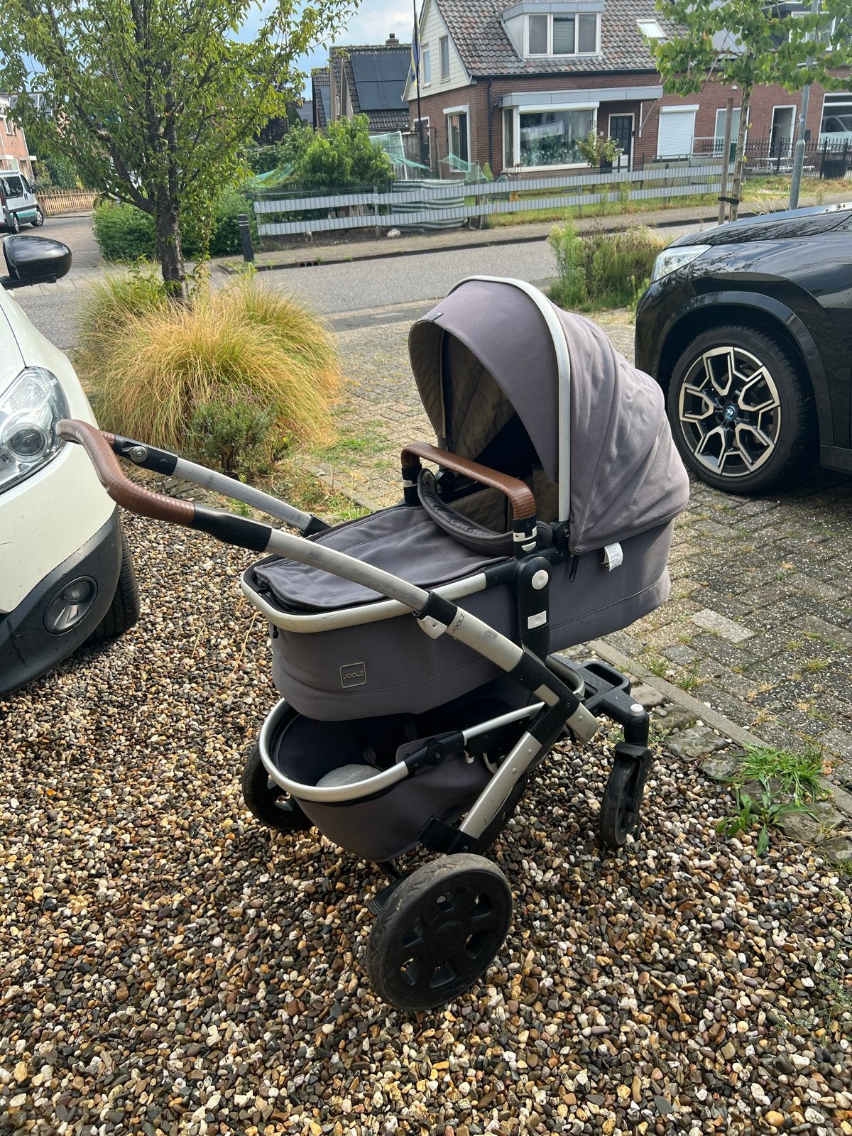 Joolz GEO 2 Combiwagen met voetenzak, regenhoes en kid sit, Gebruikt, Combiwagen, Met reiswieg, Ophalen