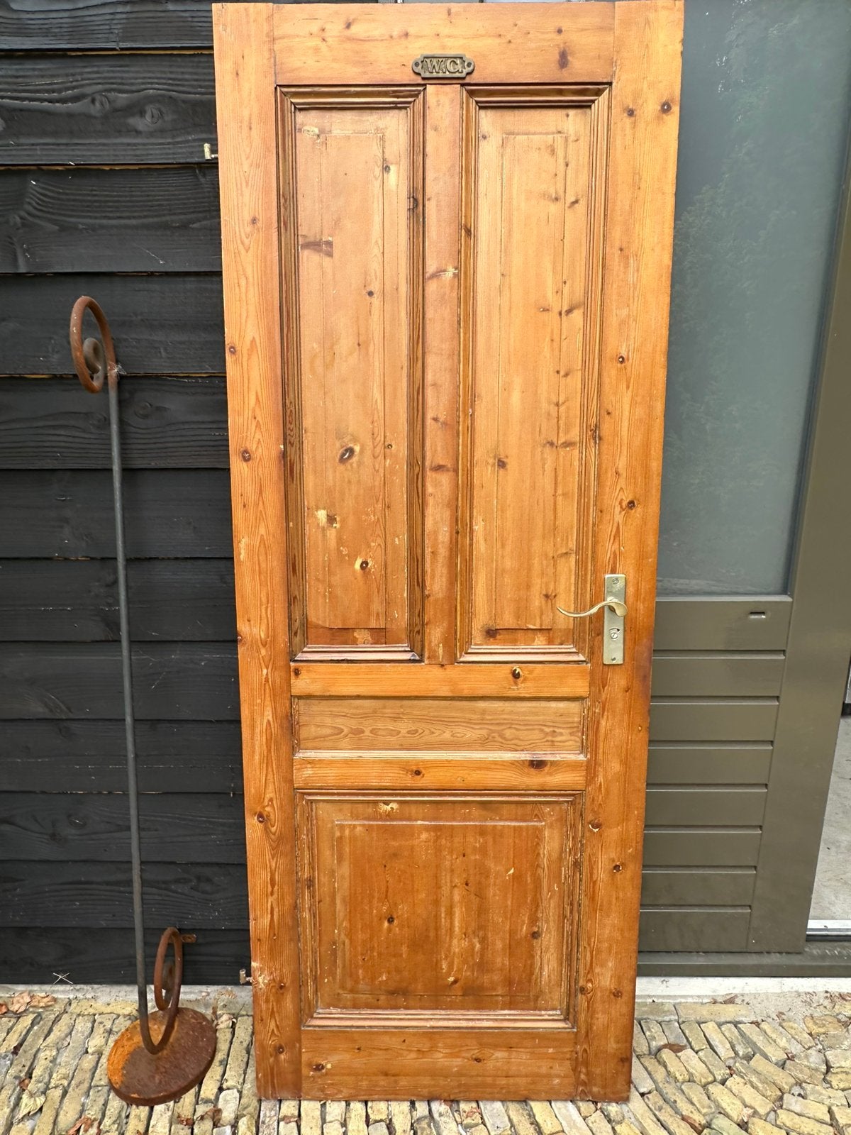 Paneeldeur, Ophalen, Zo goed als nieuw, Binnendeur, 200 tot 215 cm