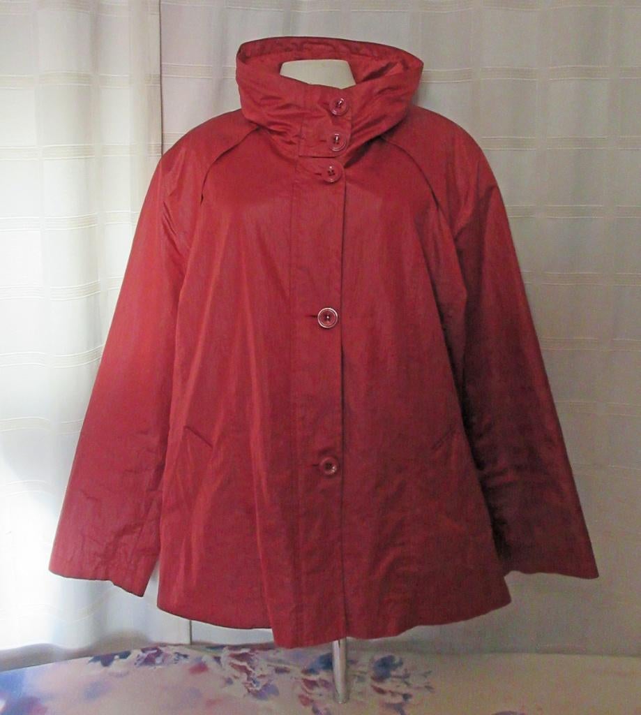 Rood glanzend regenjack Milo Coats maat 46 Nieuw A 45, Maat 46/48 (XL) of groter, Nieuw, Ophalen of Verzenden, Milo