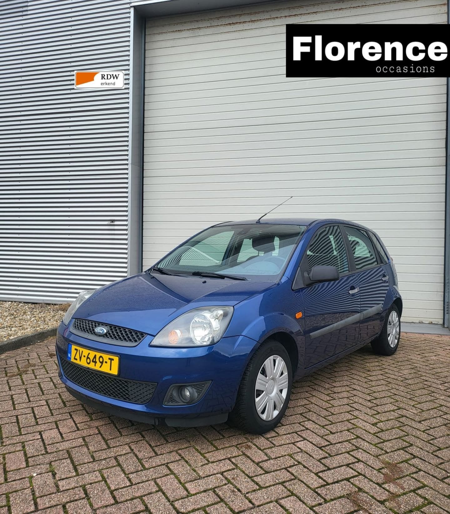 Ford Fiesta 1.3-8V Champion Airco 5 Deurs, Auto's, 1299 cc, Stof, Zwart, 4 cilinders