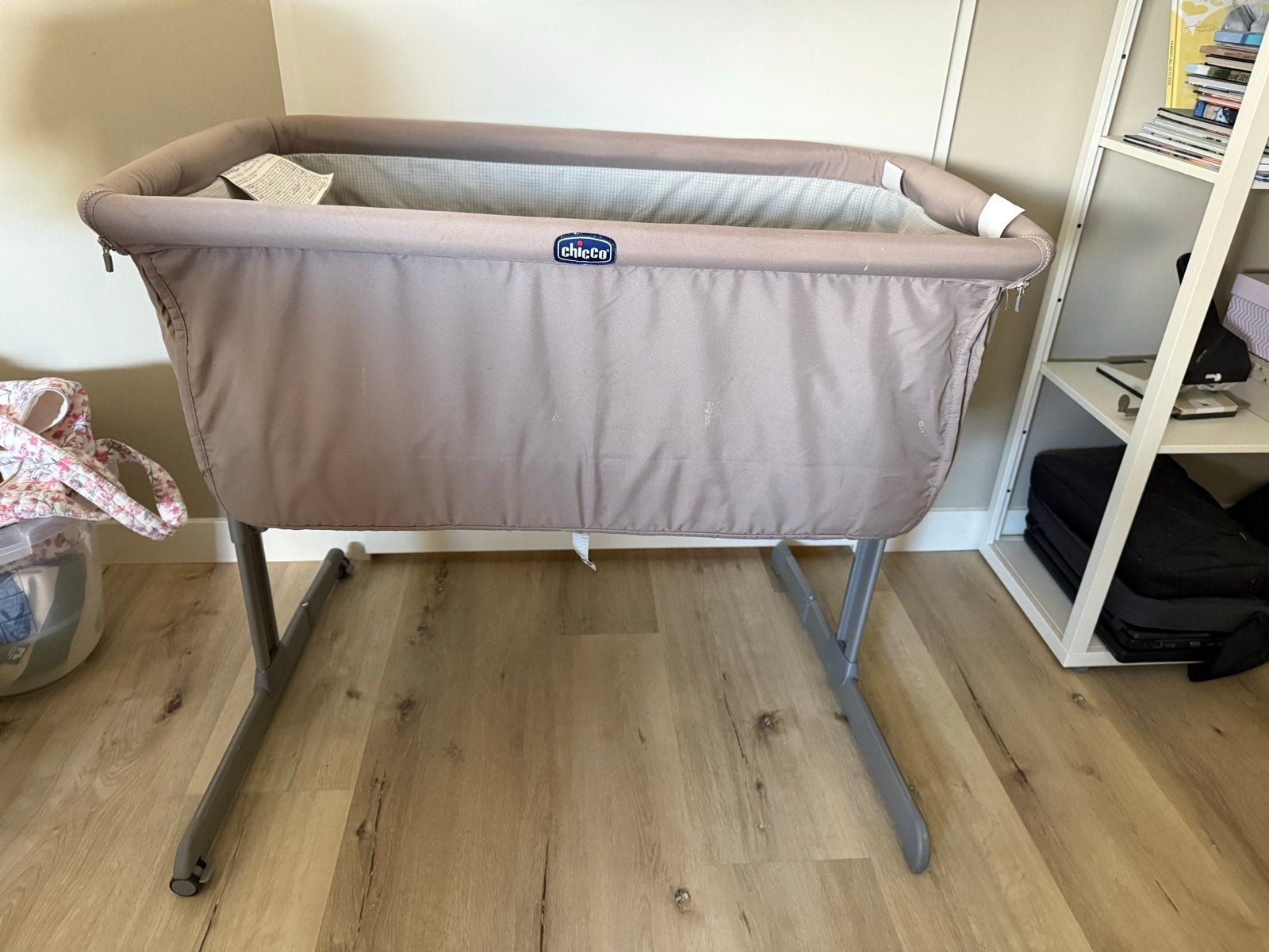 Chicco Next2Me Co-sleeper met matras en toebehoren, Ophalen, Gebruikt, Wieg