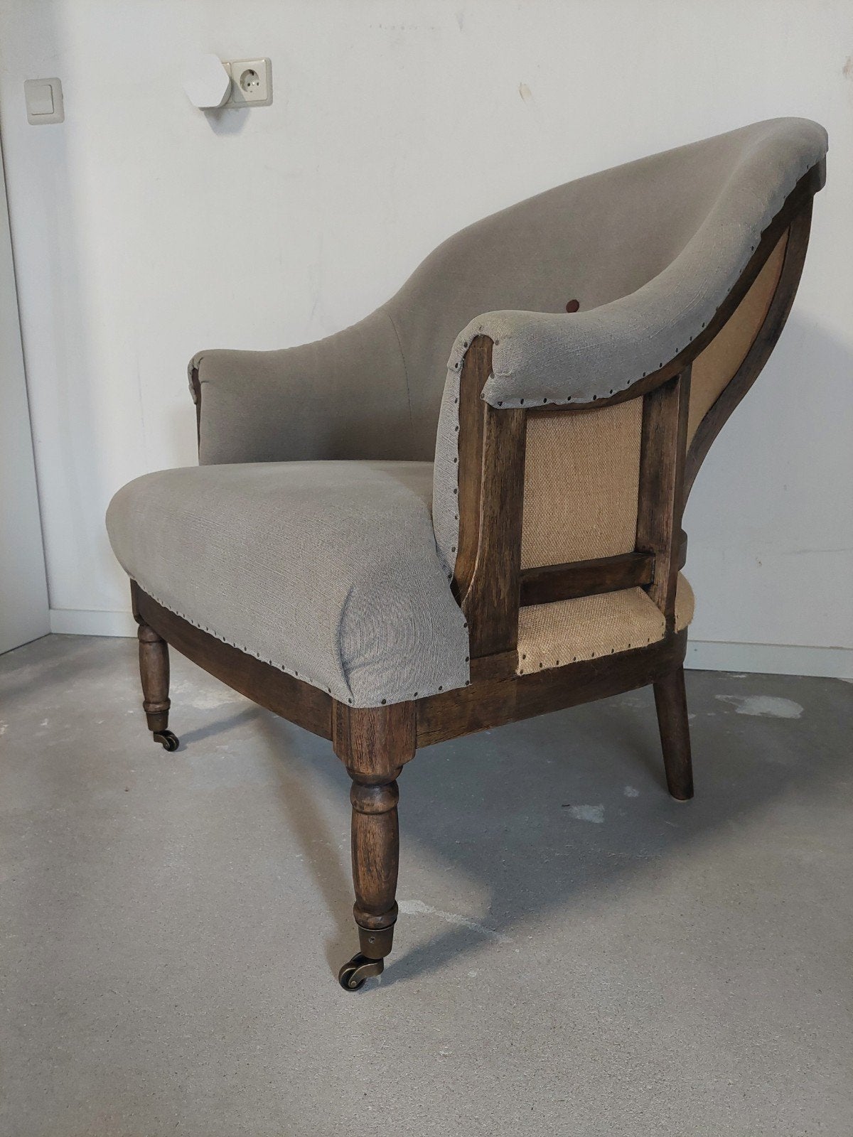 Brocante  / vintage  fauteuil., Ophalen