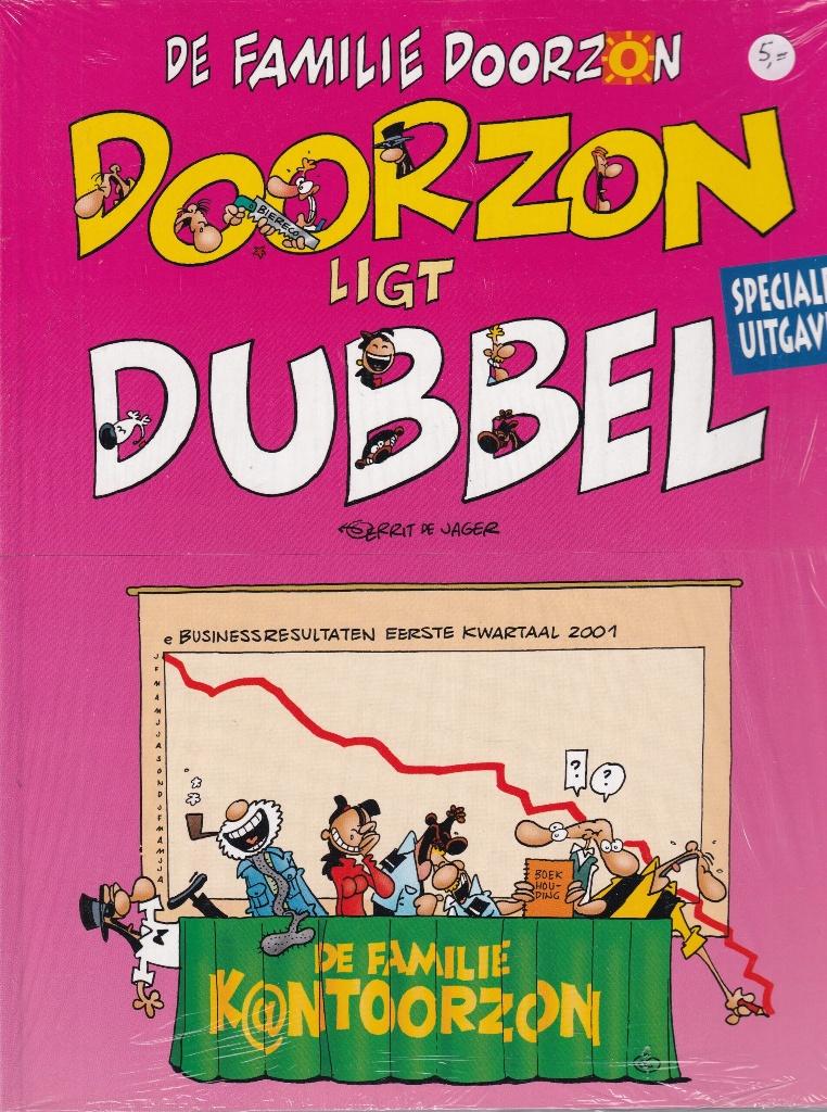 De Familie Doorzon. 2 X, Eén stripboek, Ophalen of Verzenden, Gelezen
