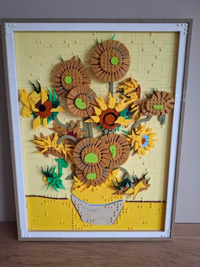 Lego Ideas Vincent van Gogh De Zonnebloemen (21333), Compleet, Lego, Ophalen of Verzenden, Complete set