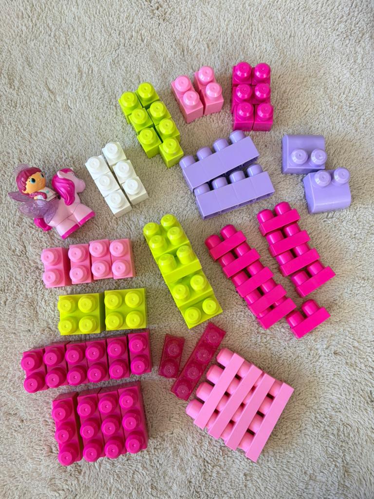 Megabloks First builders speelset prinses 65 stuks, Ophalen of Verzenden, Zo goed als nieuw