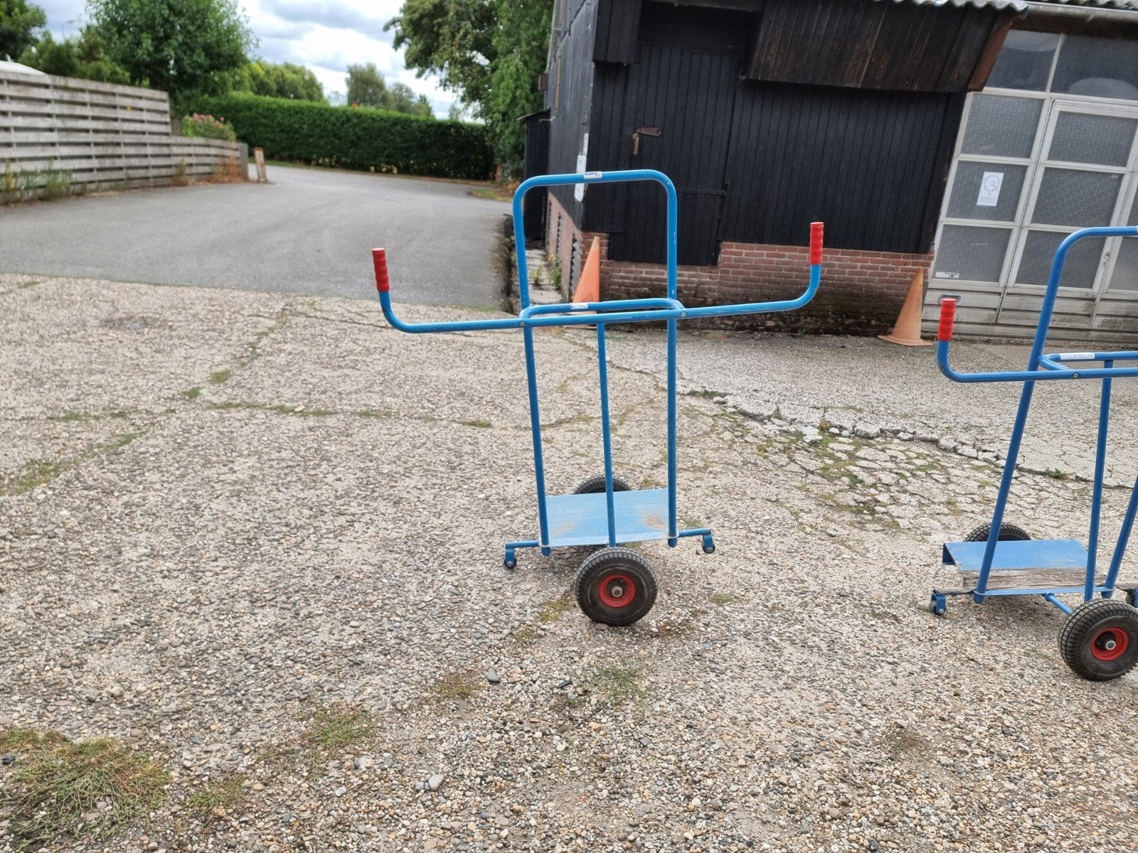 Platenwagen, Doe-het-zelf en Verbouw, Transportwagens, Minder dan 60 liter, Ophalen, Gebruikt, Overige typen
