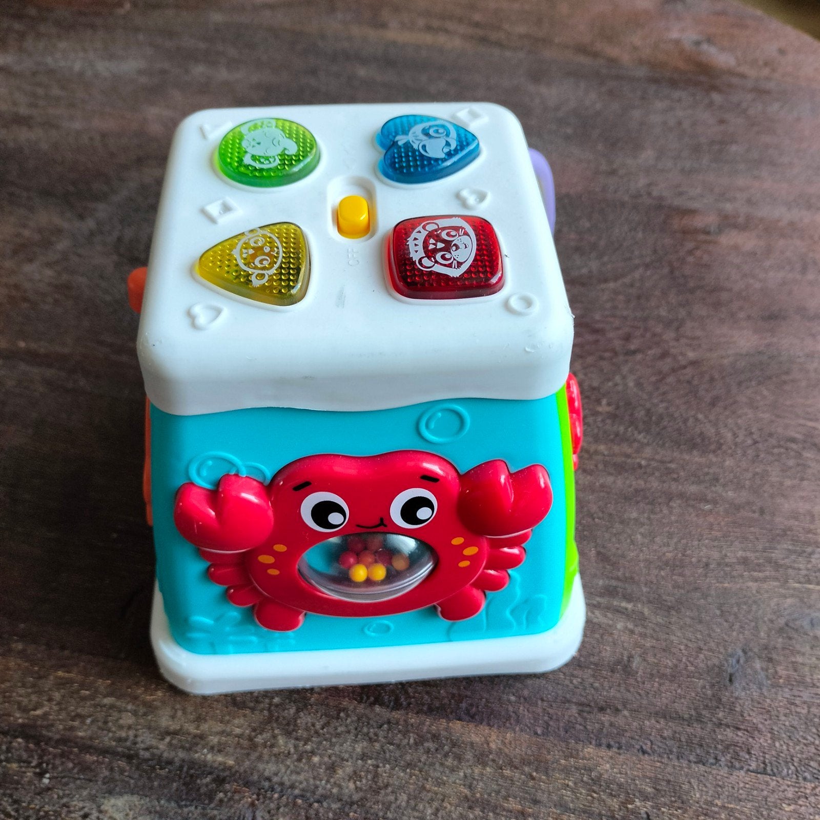 Interactieve Speelkubus met Licht en Geluid, Kinderen en Baby's, Speelgoed | Babyspeelgoed, Ophalen, Gebruikt, Overige typen, Met licht