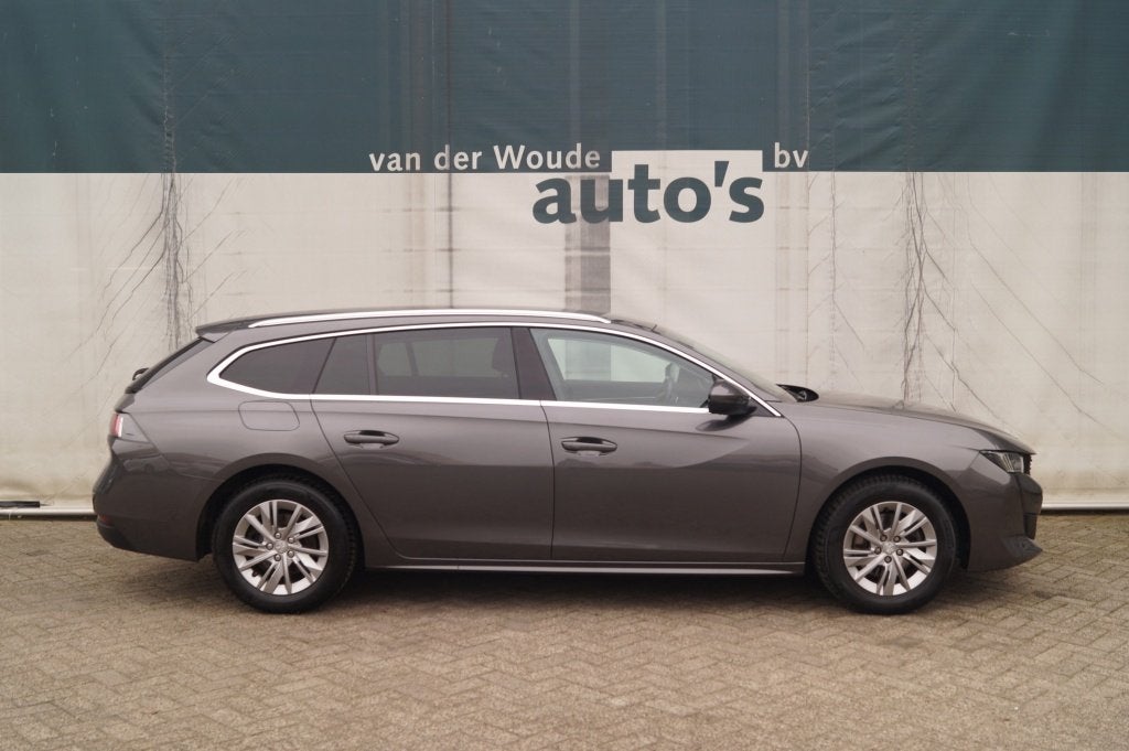 Peugeot 508 SW 1.5 BlueHDI 130pk Automaat Active -NAVI-ECC-, Auto's, Gebruikt, Euro 6, 4 cilinders, Origineel Nederlands