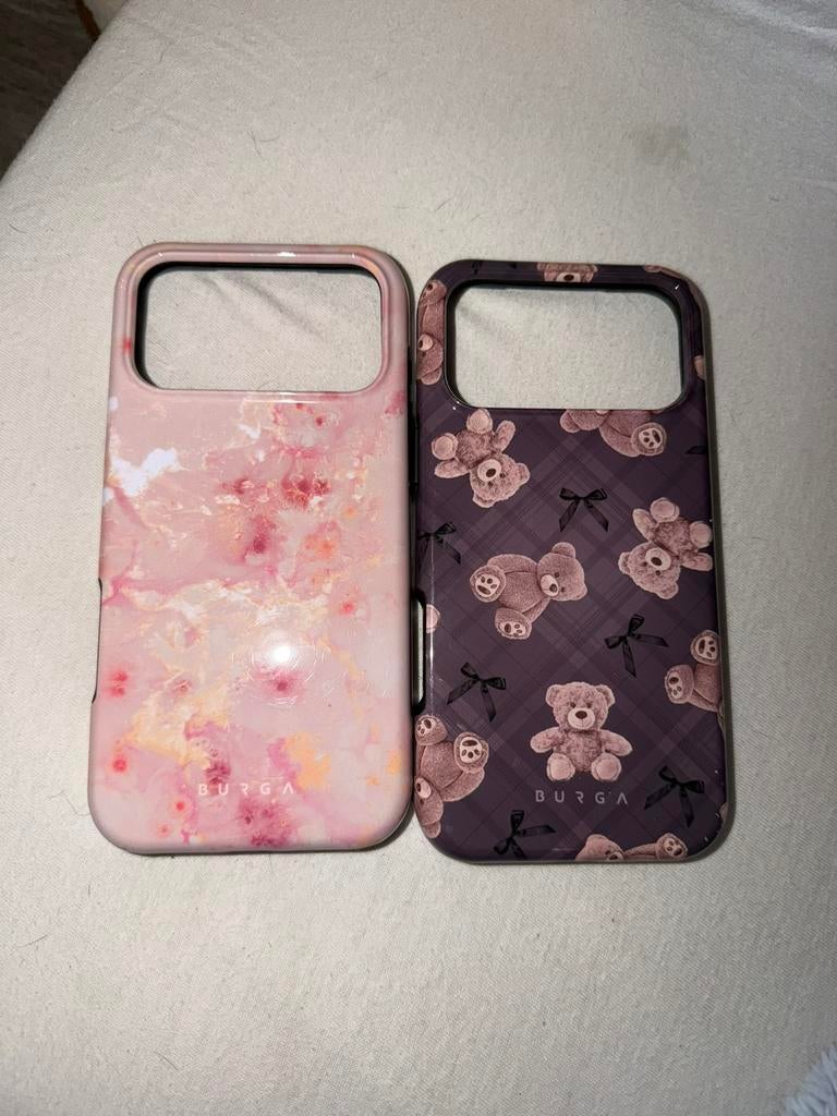 Burga hoesjes iPhone 17 pro max, Ophalen of Verzenden, Zo goed als nieuw