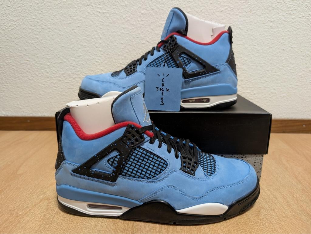 Nike Air Jordan 4 Retro Cactus Jack Travis Scott mt 45 / 11, Nieuw, Ophalen of Verzenden, Sneakers of Gympen, Nike Jordan
