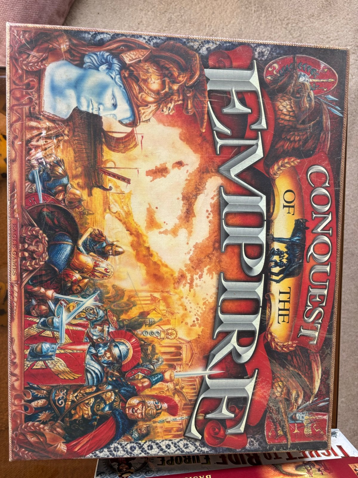Conquest of the Empire Bordspel - Strategisch Oorlogsspel, Drie of vier spelers, Ophalen of Verzenden, Gebruikt