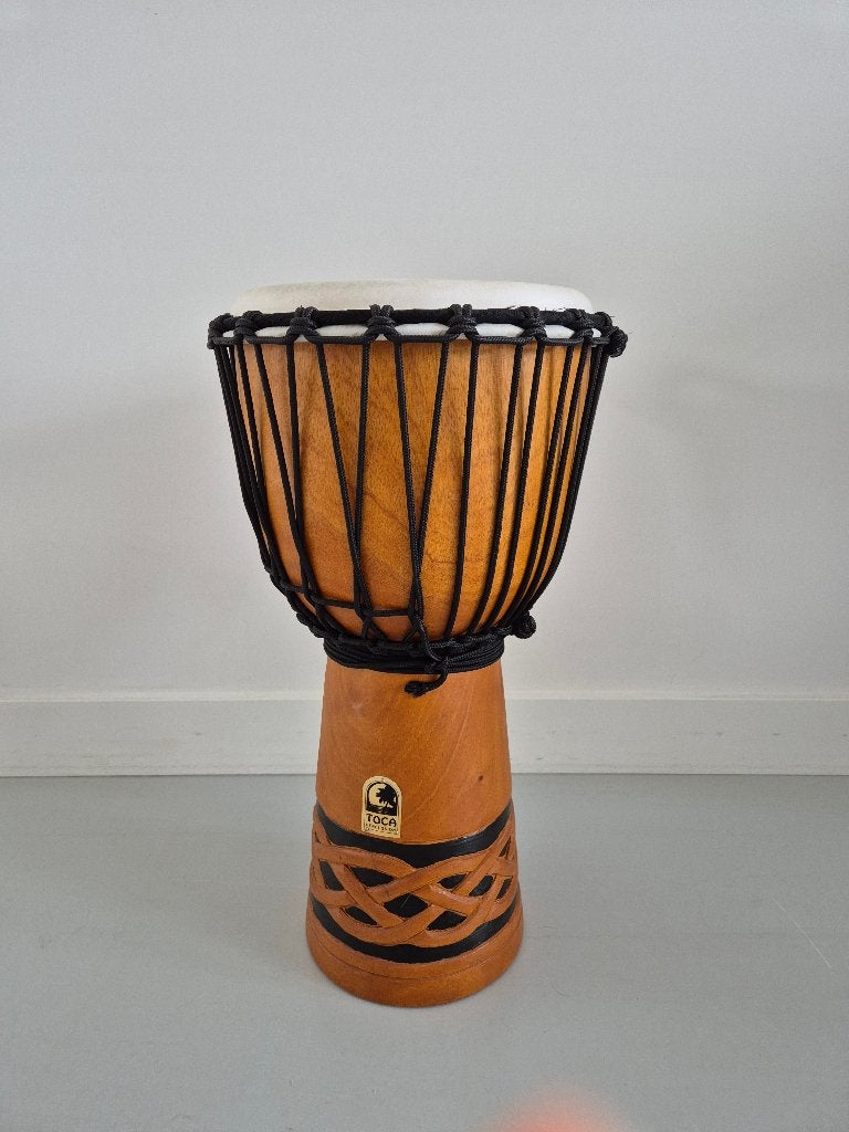 TOCA Djembe incl. Terré Transporttas, Muziek en Instrumenten, Ophalen, Zo goed als nieuw, Trommel