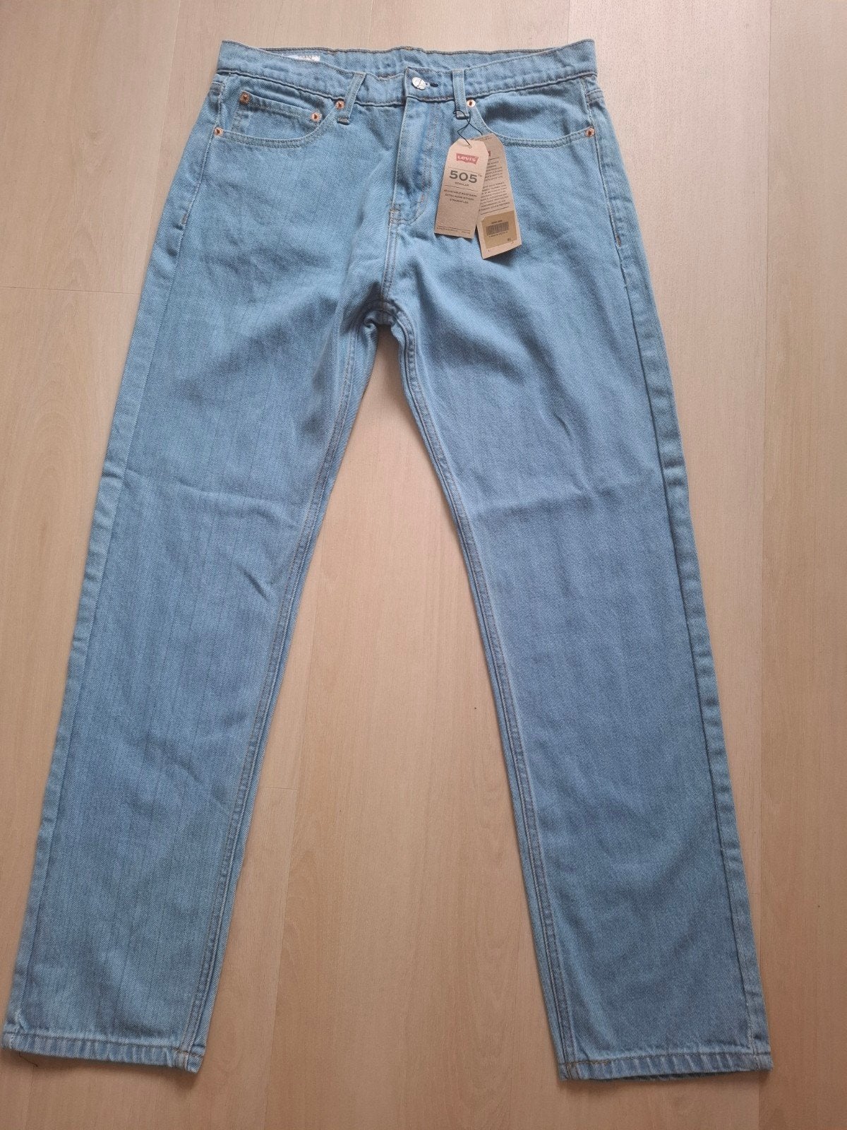 NIEUWE Levi’s 505 jeans W34 L32, Levi’s 505, Blauw, Nieuw, Ophalen of Verzenden