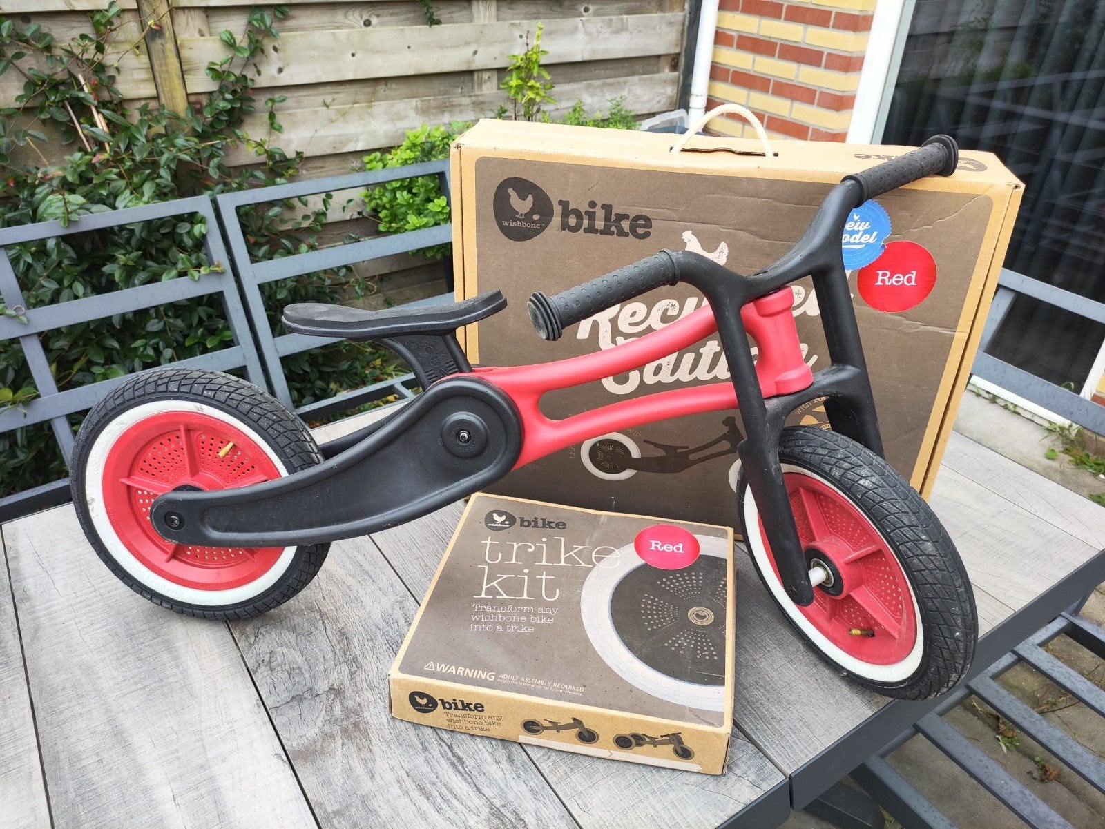 Wishbone Original RECYCLED 3-in-1 Loopfiets, Kinderen en Baby's, Ophalen of Verzenden, Gebruikt, Loopfiets