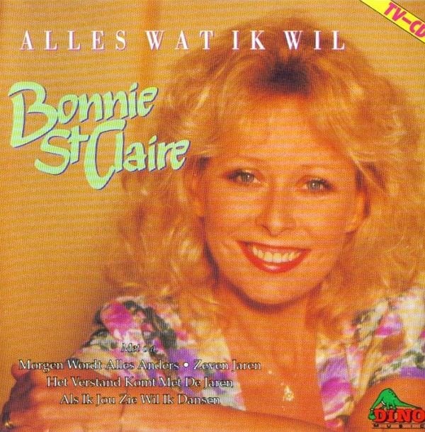 C.D. (1993) Bonnie St. Claire - Alles wat ik wil., Cd's en Dvd's, Inclusief boekje, Gebruikt, Ophalen of Verzenden, Levenslied of Smartlap