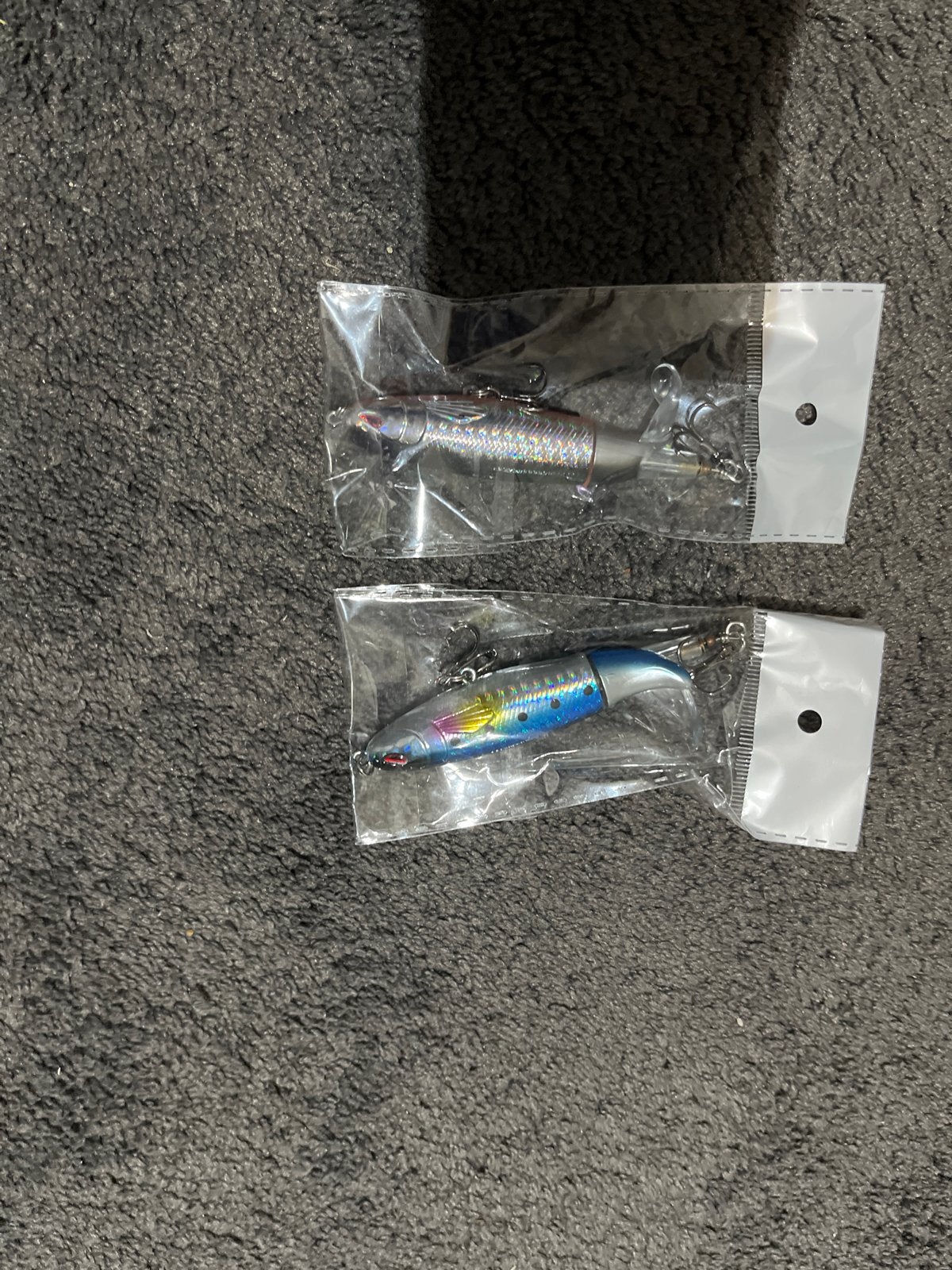 Nieuwe kunstaas whopper plopper voor vissen (2 stuks), Ophalen of Verzenden, Nieuw, Kunstaas