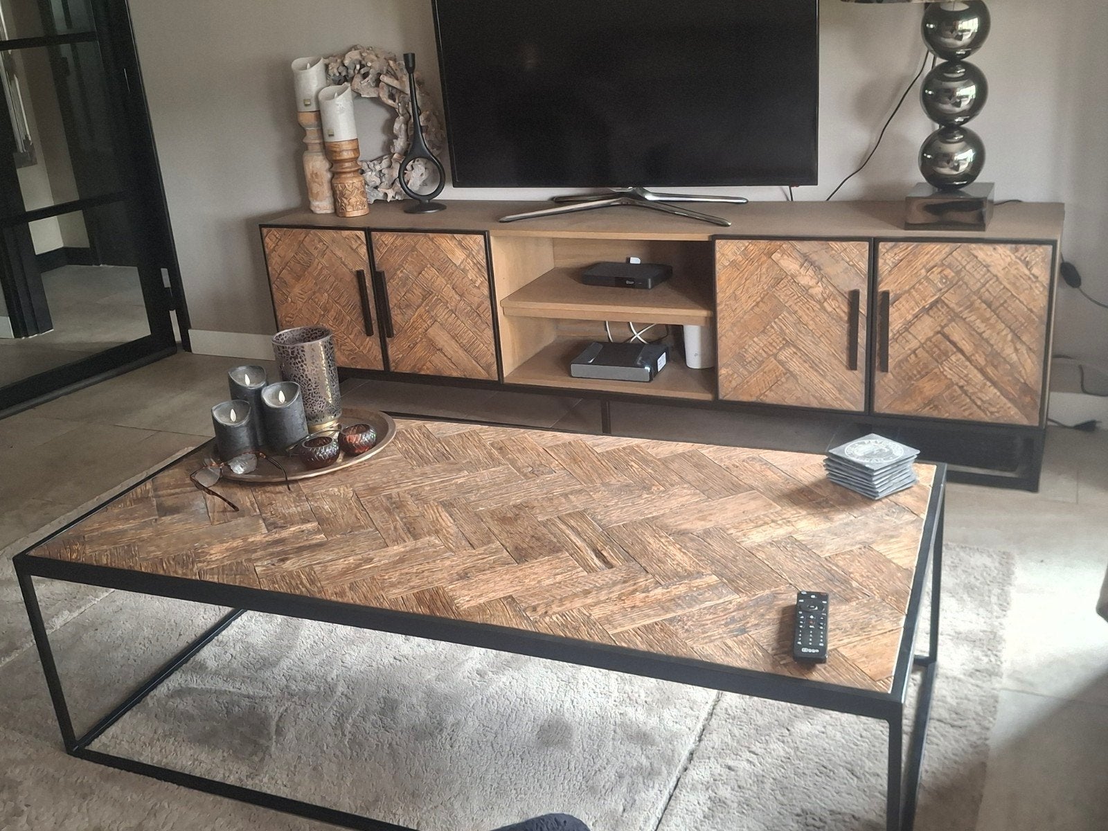 Richmond eettafel,tv meubel salontafel, Ophalen